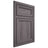 Shiloh Cabinetry Beaded Inset Concord Hickory Plain Cut Cadet Door