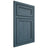 Shiloh Cabinetry Beaded Inset Concord Hickory Plain Cut Hudson Door