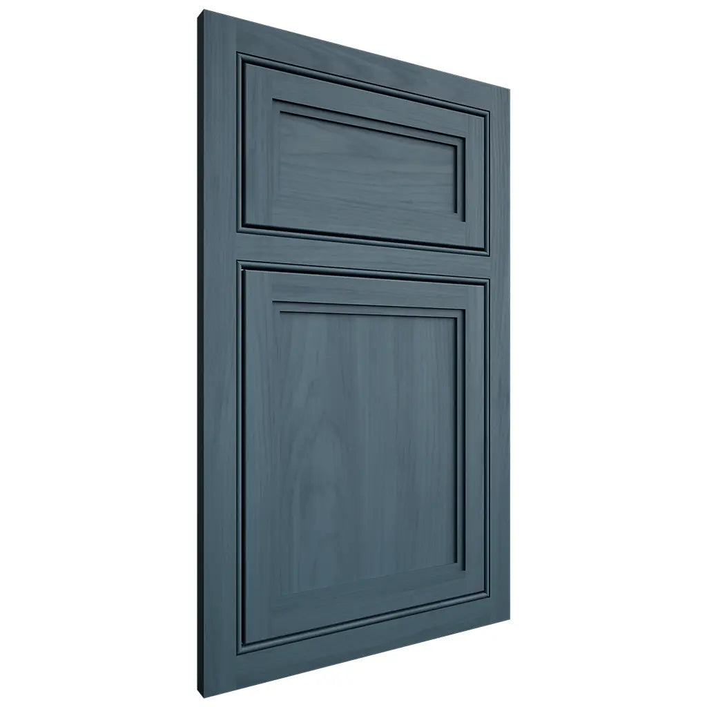 Shiloh Cabinetry Beaded Inset Concord Hickory Plain Cut Hudson Door