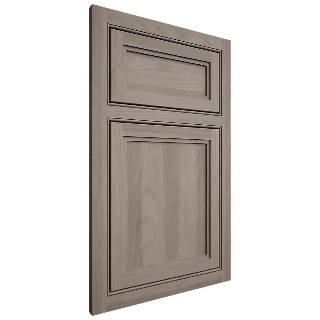 Shiloh Cabinetry Beaded Inset Concord Hickory Plain Cut Sterling Door