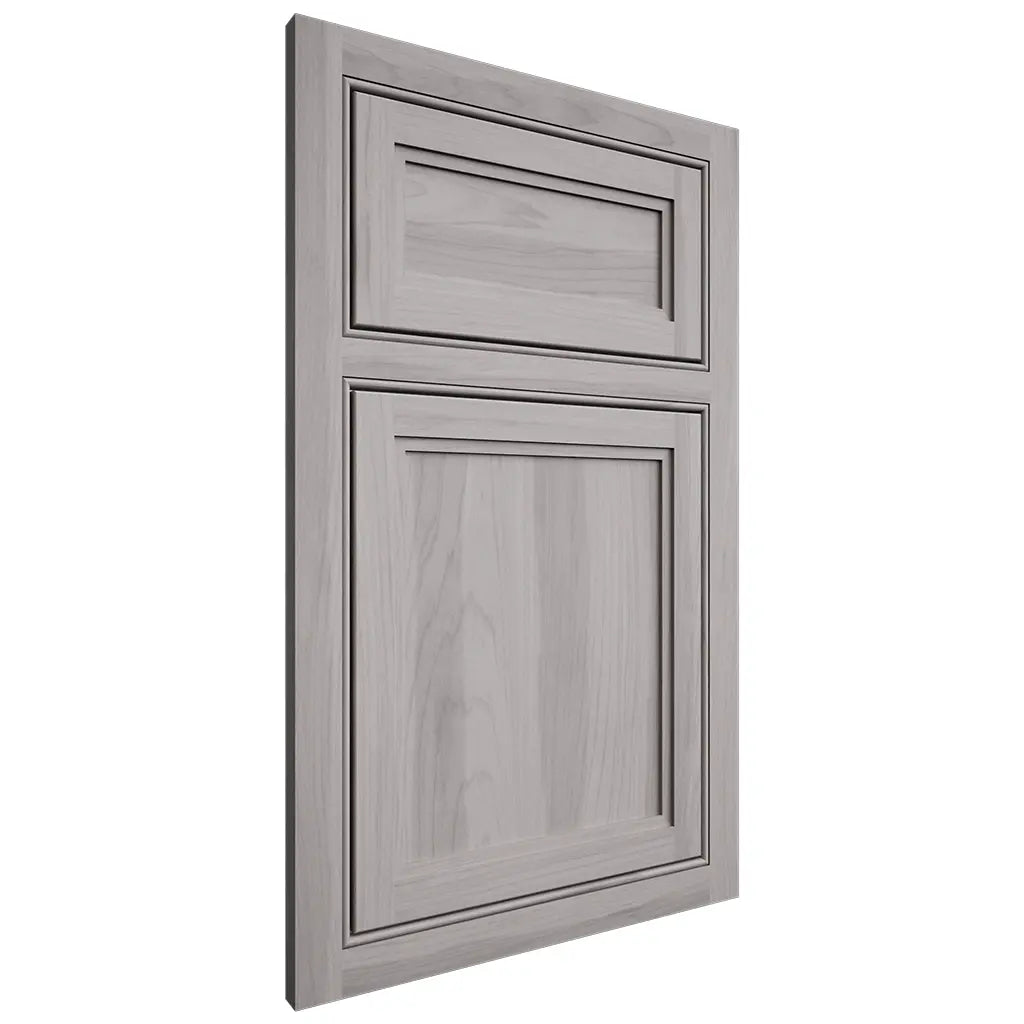 Shiloh Cabinetry Beaded Inset Concord Hickory Plain Cut Stratus Door