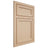 Shiloh Cabinetry Beaded Inset Concord Maple Plain Cut Natural Door