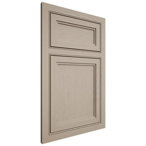 Shiloh Cabinetry Beaded Inset Concord Maple Plain Cut Pebble Door