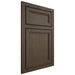 Shiloh Cabinetry Beaded Inset Concord Maple Plain Cut Perfect Brown Door
