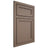 Shiloh Cabinetry Beaded Inset Concord Maple Plain Cut Rockbridge Door
