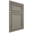 Shiloh Cabinetry Beaded Inset Concord Maple Plain Cut Thyme Door
