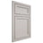 Shiloh Cabinetry Beaded Inset Concord Paintable Amazing Gray Door