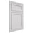 Shiloh Cabinetry Beaded Inset Concord Paintable Arctic Door
