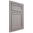 Shiloh Cabinetry Beaded Inset Concord Paintable Dovetail Gray Door