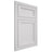 Shiloh Cabinetry Beaded Inset Concord Paintable Polar Door