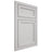 Shiloh Cabinetry Beaded Inset Concord Paintable Repose Gray Door
