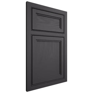 Shiloh Cabinetry Beaded Inset Concord Poplar Plain Cut Cadet Door