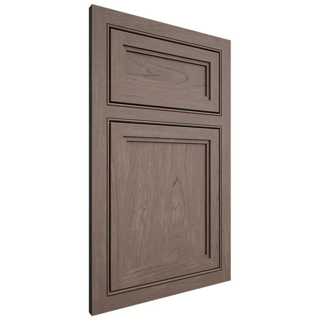 Shiloh Cabinetry Beaded Inset Concord Poplar Plain Cut River Rock Door