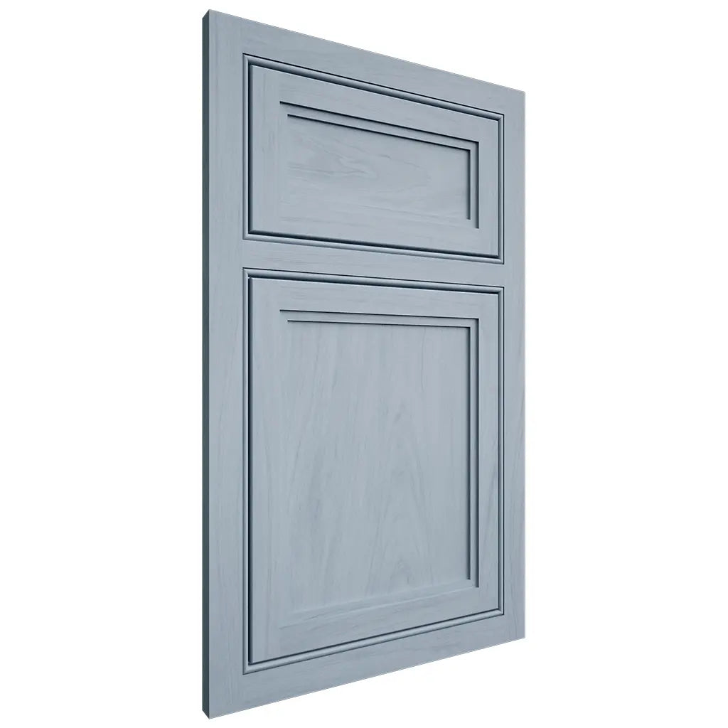 Shiloh Cabinetry Beaded Inset Concord Poplar Plain Cut Sky Door