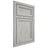 Shiloh Cabinetry Beaded Inset Concord Poplar Plain Cut Stratus Door
