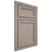 Shiloh Cabinetry Beaded Inset Concord Red Oak Plain Cut Sterling Door