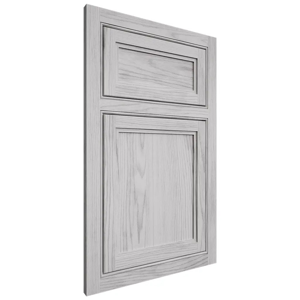 Shiloh Cabinetry Beaded Inset Concord Walnut Plain Cut Stratus Door