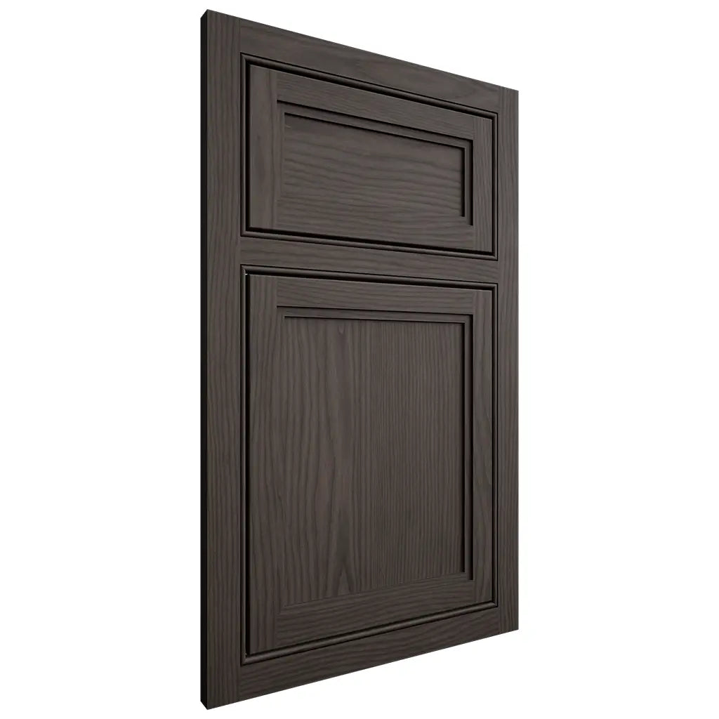 Shiloh Cabinetry Beaded Inset Concord White Oak Plain Cut Creekside Door