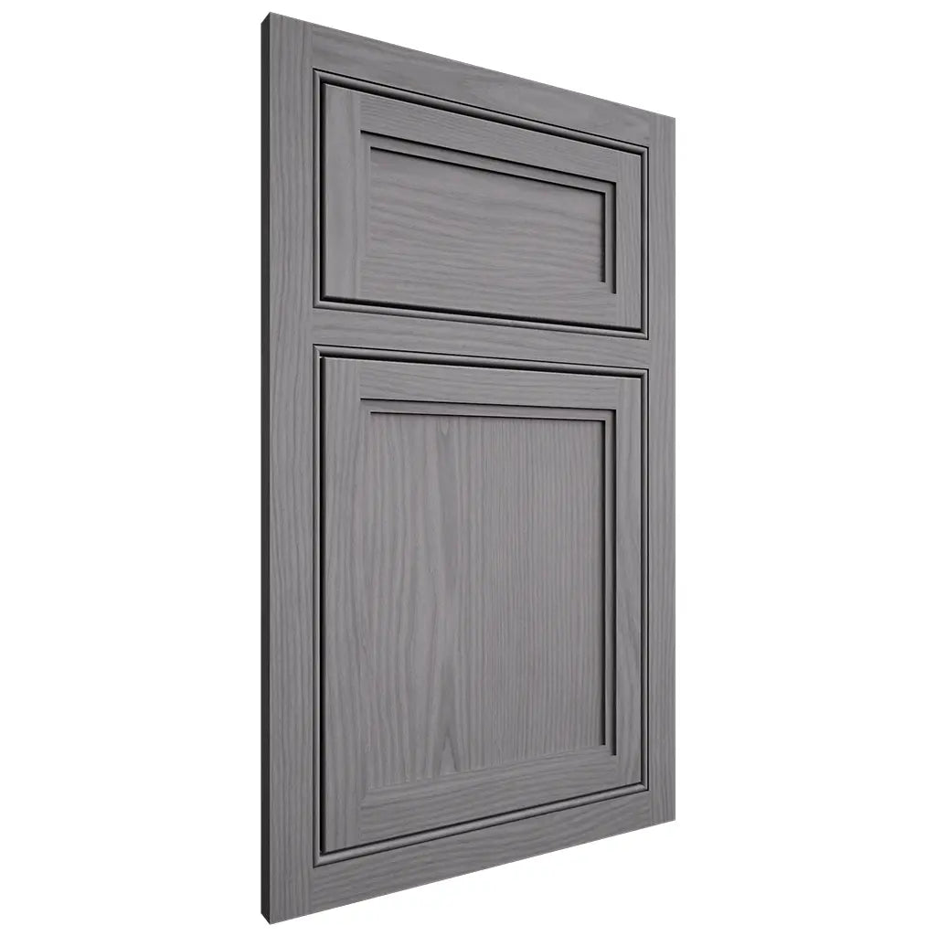 Shiloh Cabinetry Beaded Inset Concord White Oak Plain Cut Sterling Door