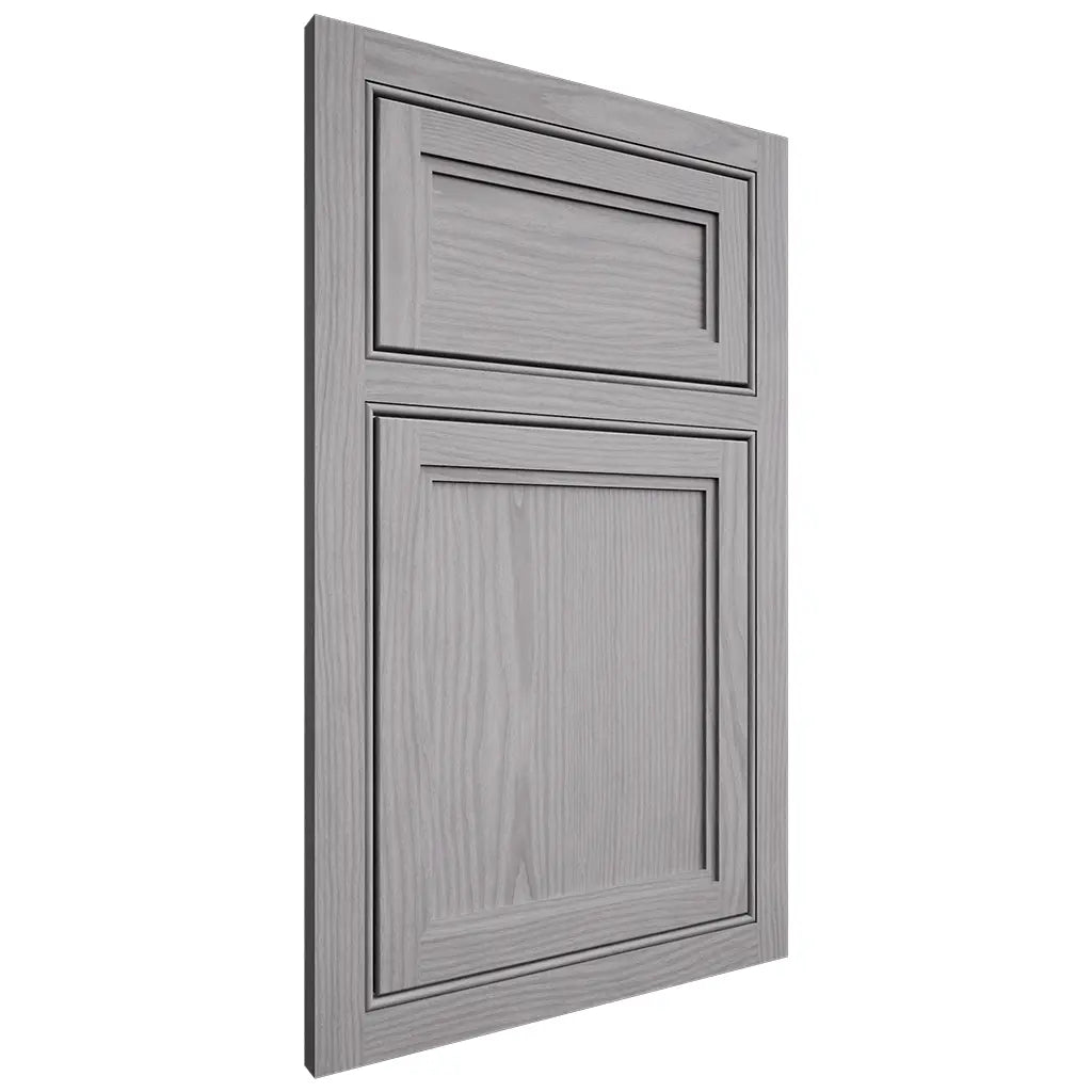 Shiloh Cabinetry Beaded Inset Concord White Oak Plain Cut Stratus Door