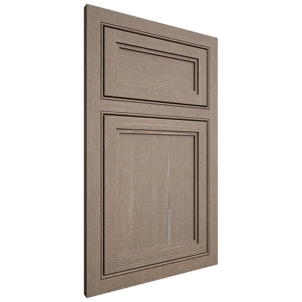Shiloh Cabinetry Beaded Inset Concord White Oak Quarter Sawn Almond Door