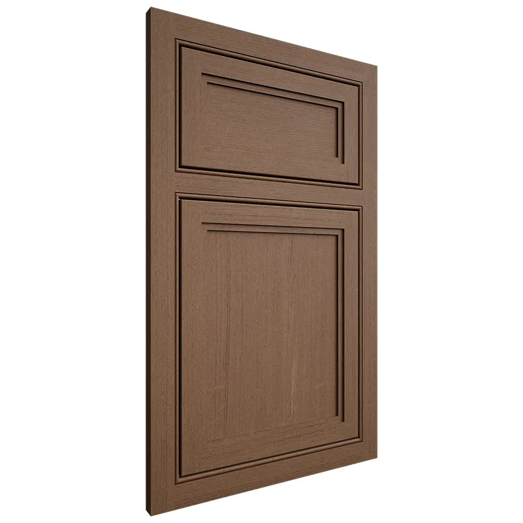 Shiloh Cabinetry Beaded Inset Concord White Oak Quarter Sawn Autumn Door