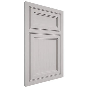 Shiloh Cabinetry Beaded Inset Concord White Oak Quarter Sawn Cotton Door