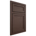 Shiloh Cabinetry Beaded Inset Concord White Oak Quarter Sawn Dusk Door