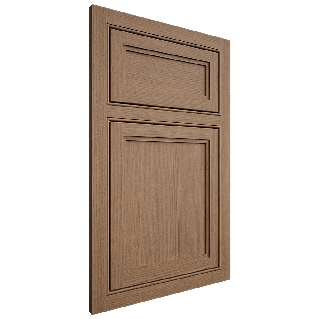 Shiloh Cabinetry Beaded Inset Concord White Oak Quarter Sawn Medium Door