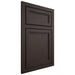 Shiloh Cabinetry Beaded Inset Concord White Oak Quarter Sawn Morel Door