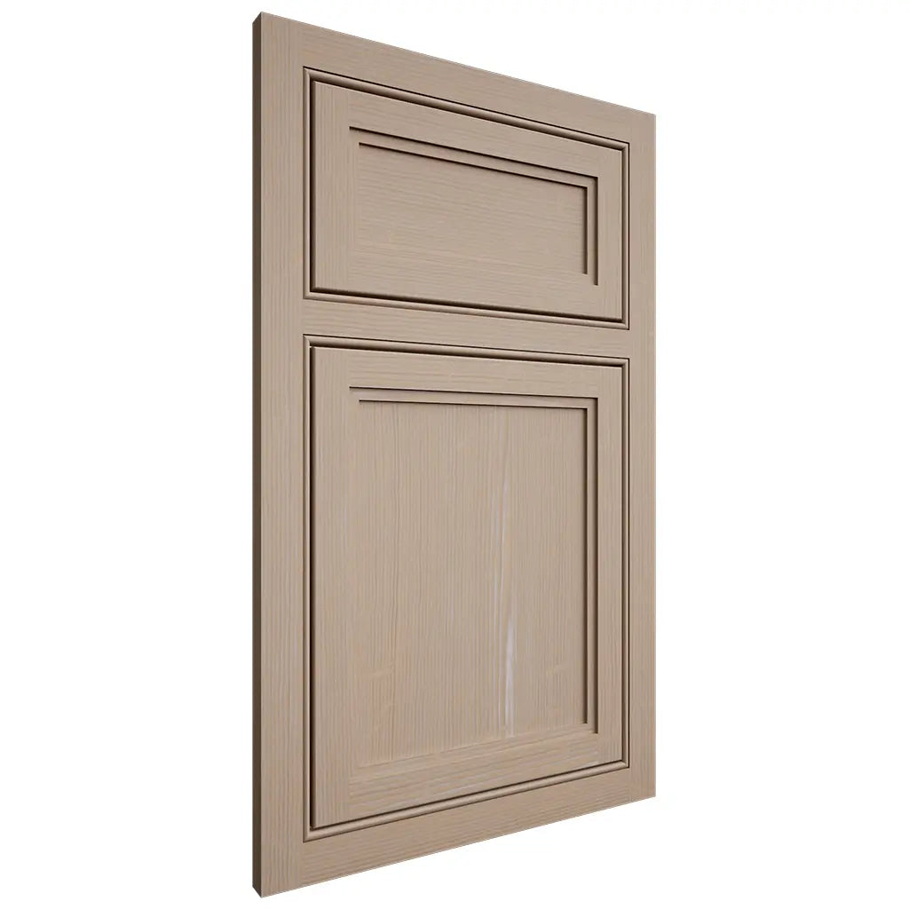 Shiloh Cabinetry Beaded Inset Concord White Oak Quarter Sawn Straw Door