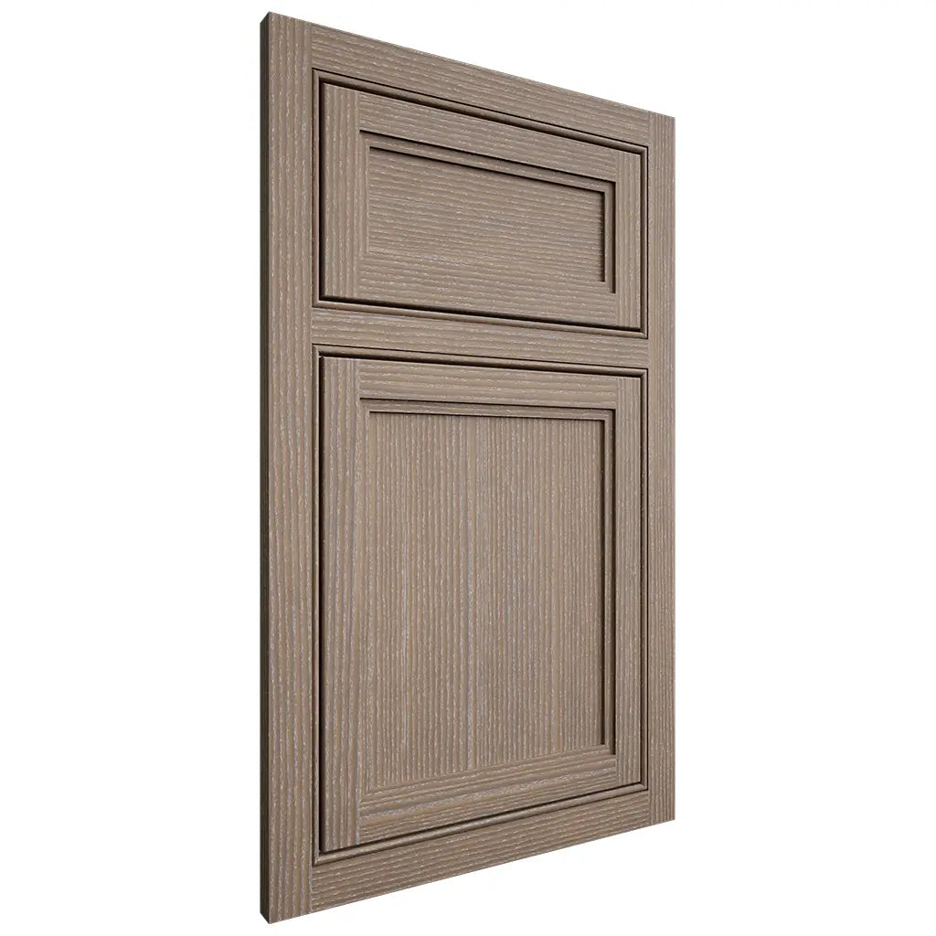 Shiloh Cabinetry Beaded Inset Concord White Oak Rift Cut Almond Door