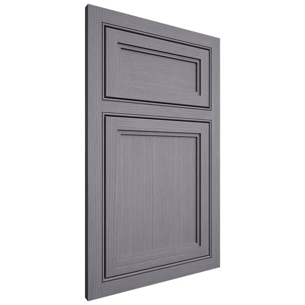 Shiloh Cabinetry Beaded Inset Concord White Oak Rift Cut Cadet Door