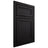 Shiloh Cabinetry Beaded Inset Concord White Oak Rift Cut Ink Door