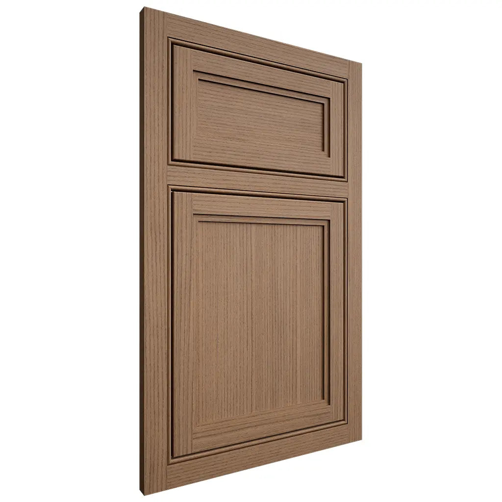 Shiloh Cabinetry Beaded Inset Concord White Oak Rift Cut Medium Door