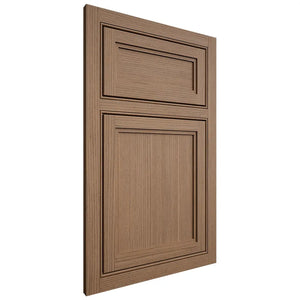 Shiloh Cabinetry Beaded Inset Concord White Oak Rift Cut Medium Door