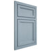 Shiloh Cabinetry Beaded Inset Concord White Oak Rift Cut Sky Door