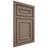 Shiloh Cabinetry Beaded Inset Dalton Maple Plain Cut Rockbridge Door