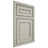 Shiloh Cabinetry Beaded Inset Dalton Paintable Clary Sage Door
