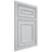 Shiloh Cabinetry Beaded Inset Dalton Paintable Niebla Azul Door