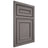Shiloh Cabinetry Beaded Inset Dalton White Oak Plain Cut Flagstone Door