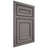 Shiloh Cabinetry Beaded Inset Dalton White Oak Quarter Sawn Flagstone Door