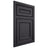 Shiloh Cabinetry Beaded Inset Dalton White Oak Quarter Sawn Harbor Door