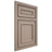 Shiloh Cabinetry Beaded Inset Dalton White Oak Quarter Sawn Whitewash Door