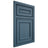 Shiloh Cabinetry Beaded Inset Dalton White Oak Rift Cut Hudson Door