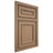 Shiloh Cabinetry Beaded Inset Dalton White Oak Rift Cut Natural Door