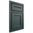 Shiloh Cabinetry Beaded Inset Essex Paintable Billiard Green Door