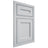 Shiloh Cabinetry Beaded Inset Essex Paintable Niebla Azul Door