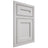 Shiloh Cabinetry Beaded Inset Essex Paintable Repose Gray Door