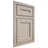Shiloh Cabinetry Beaded Inset Essex Poplar Plain Cut Seagull Door